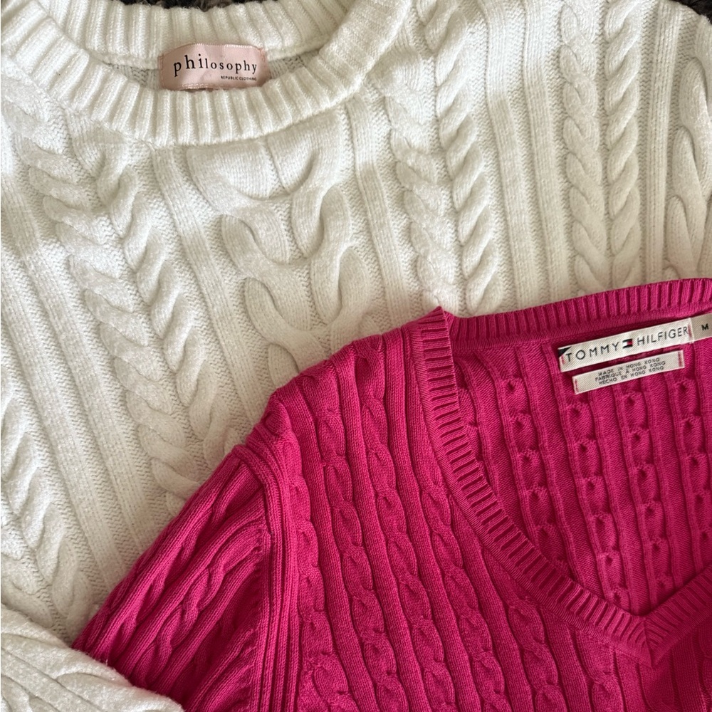 Knit sweaters